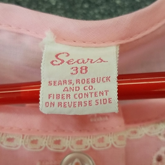 VINTAGE Sears PJ Top - Picture 8 of 11